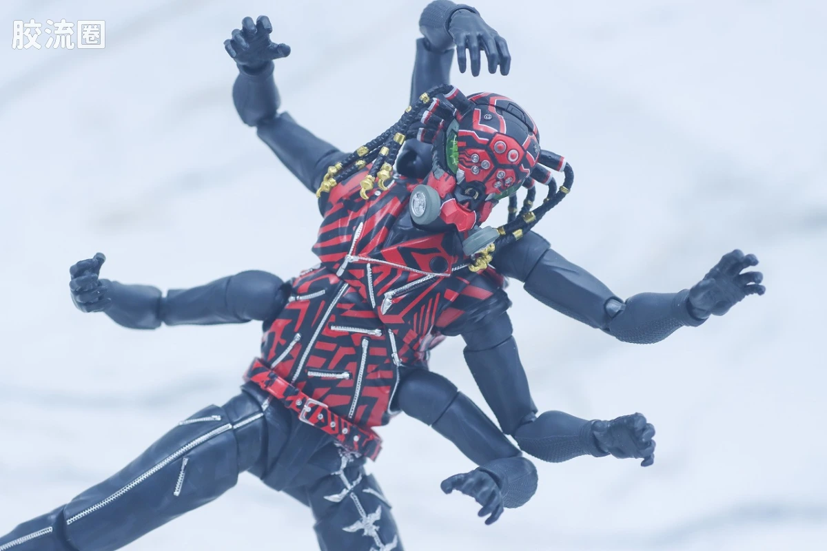 SHF 假面骑士限定版 蜘蛛改造人-01 (新·假面骑士) - 图片